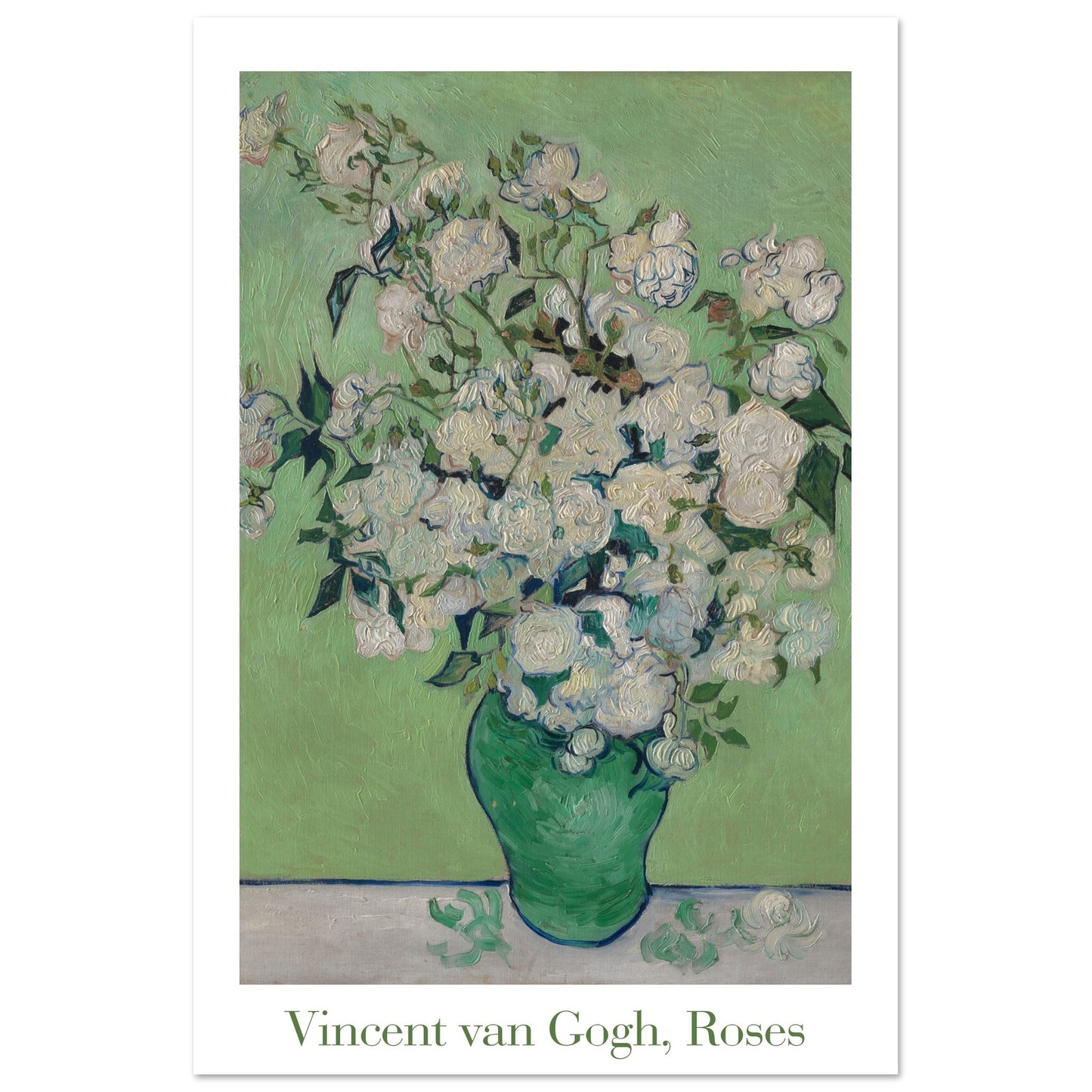 Roses - by Vincent van Gogh