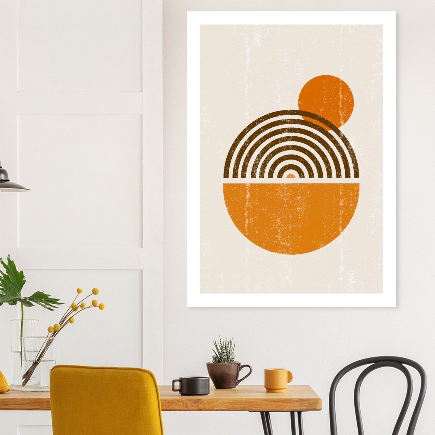 Bohemian Abstract Poster - Colorful and Expressive Artwork