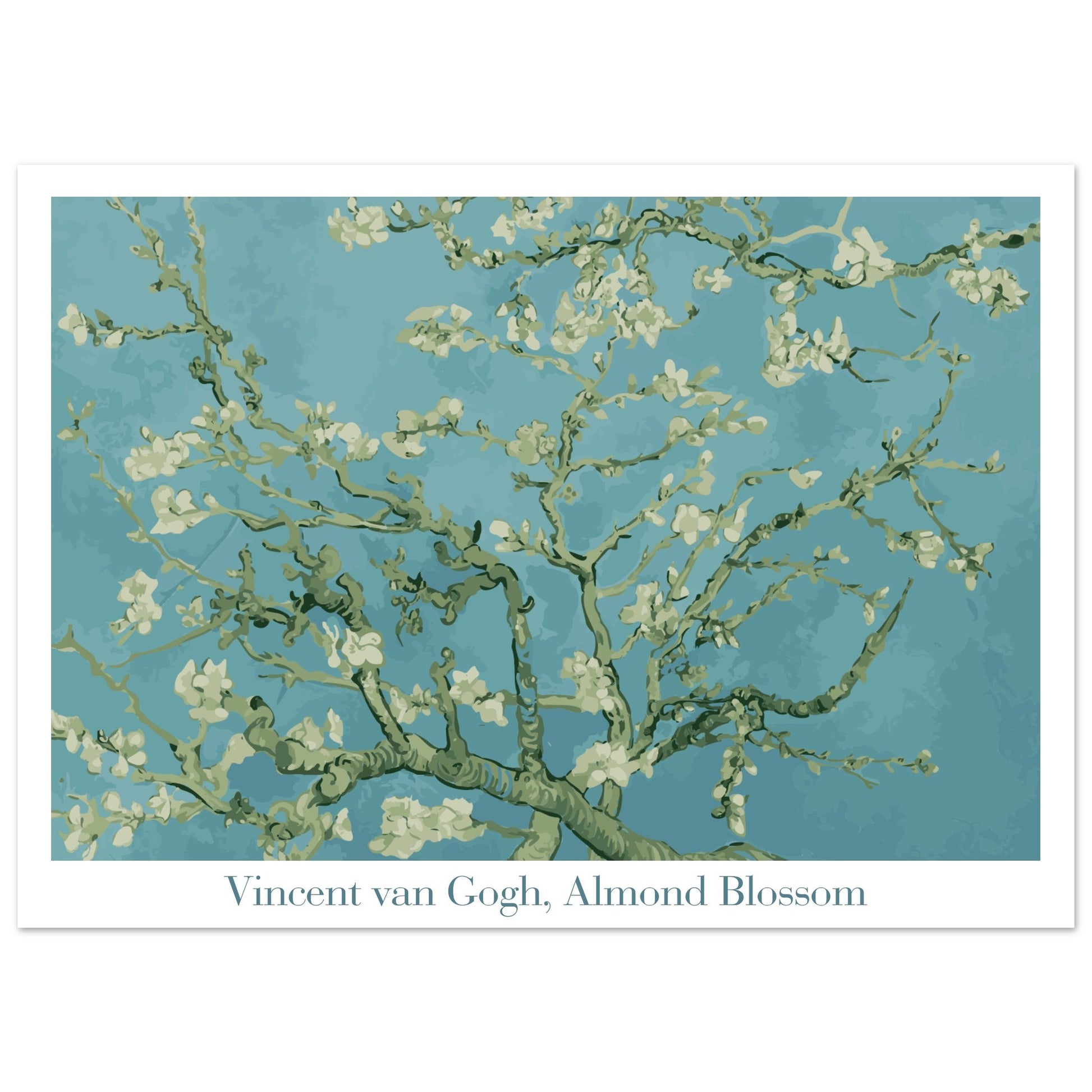 Almond Blossom - by Vincent van Gogh