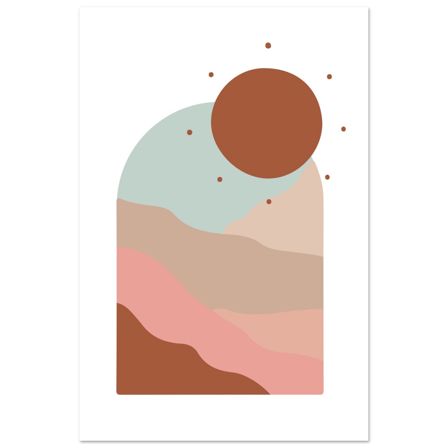 Boho Abstract No: 07