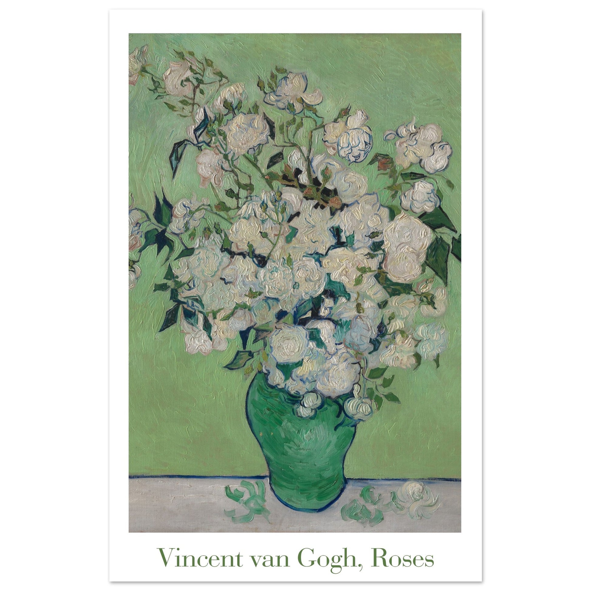 Roses - by Vincent van Gogh