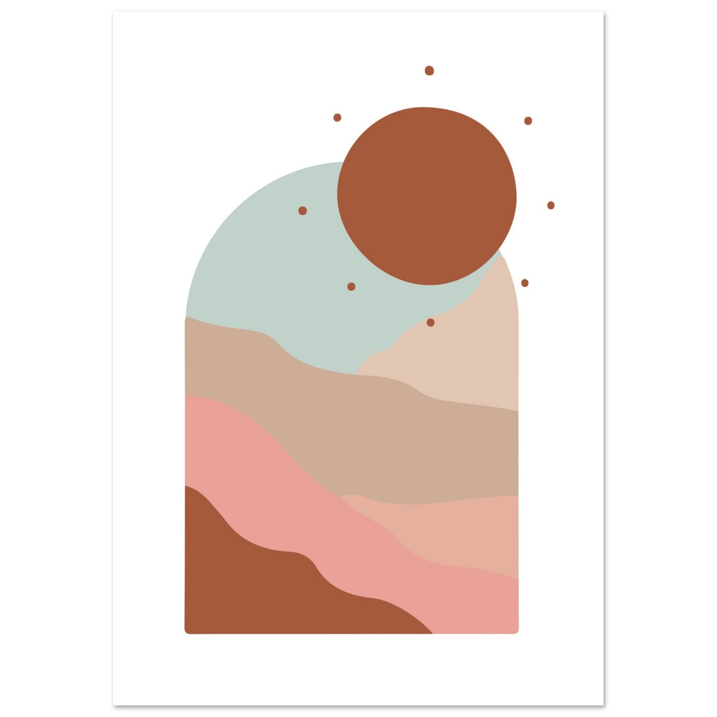 Boho Abstract No: 07