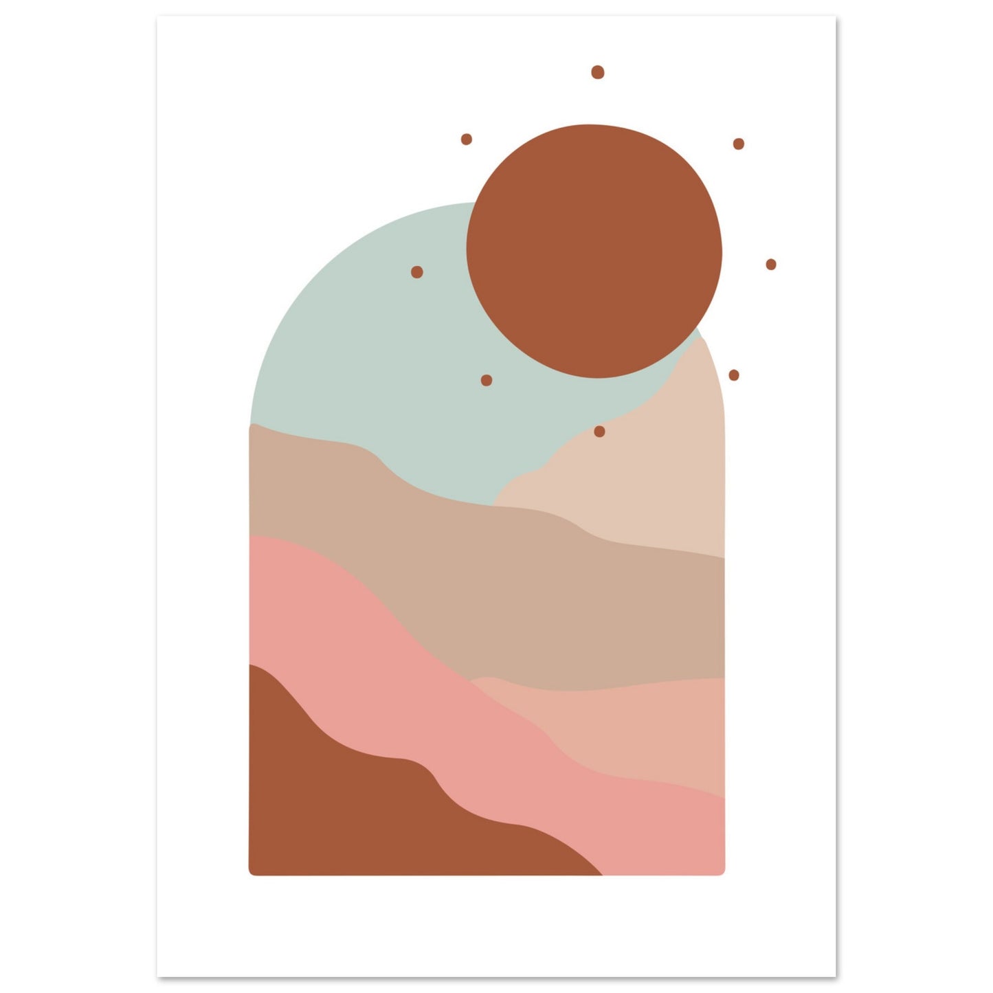 Boho Abstract No: 07