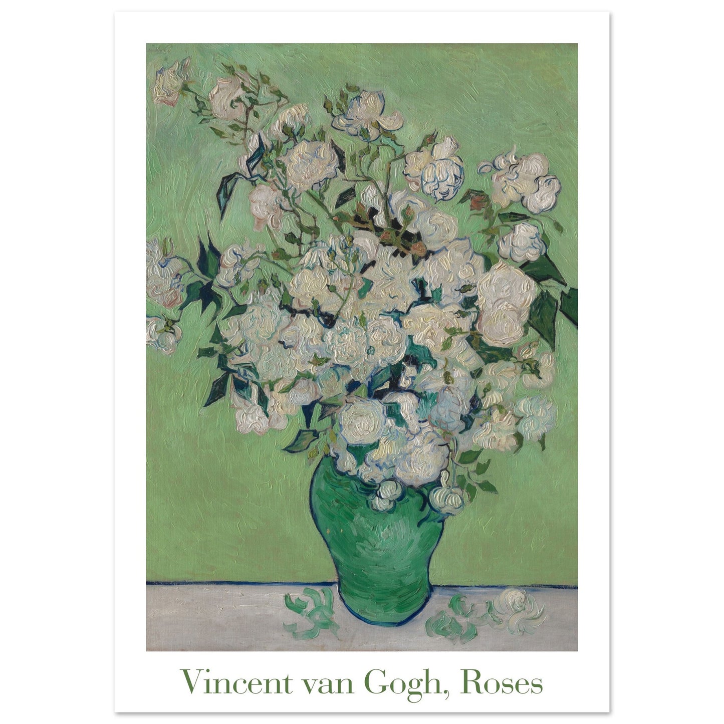 Roses - by Vincent van Gogh