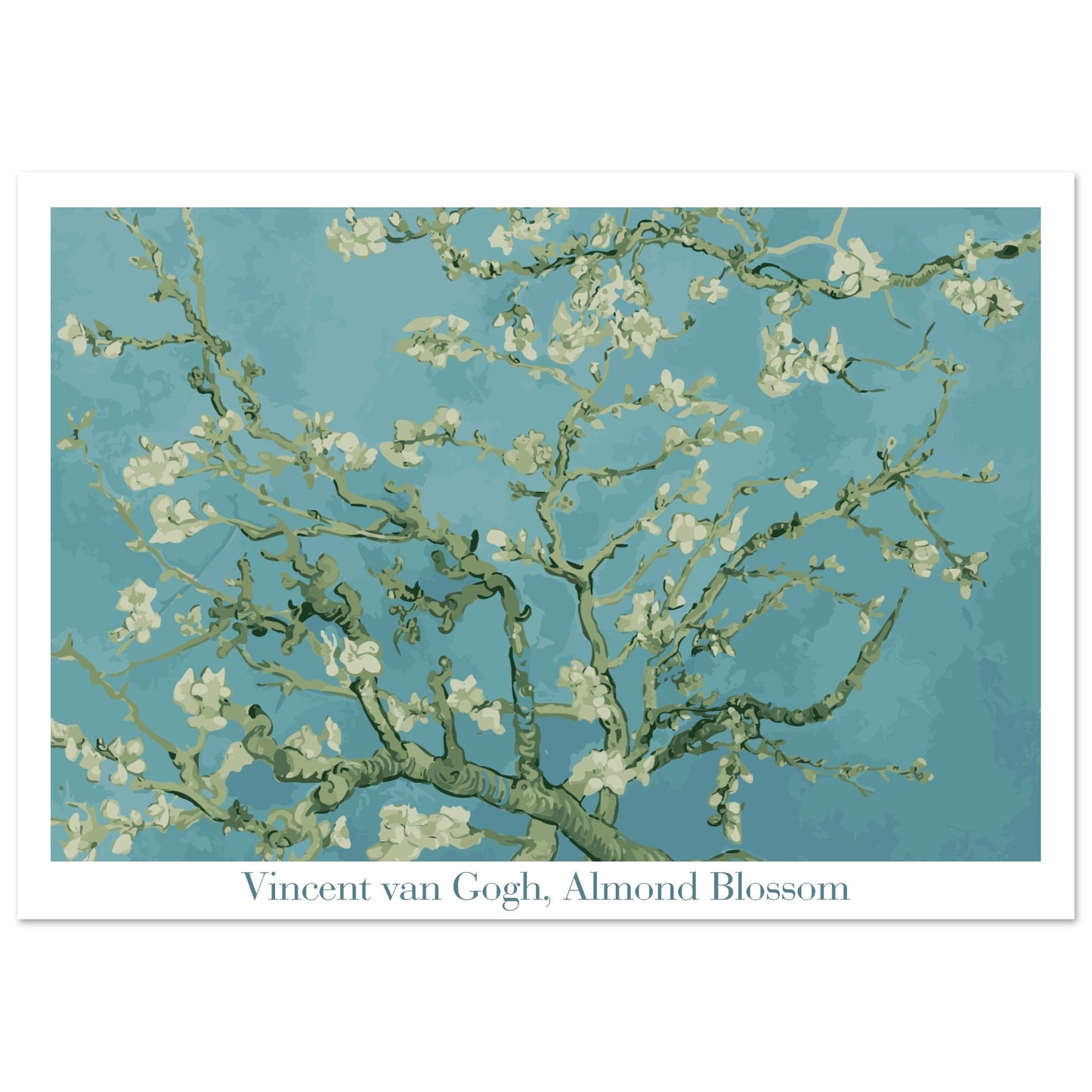 Almond Blossom - by Vincent van Gogh