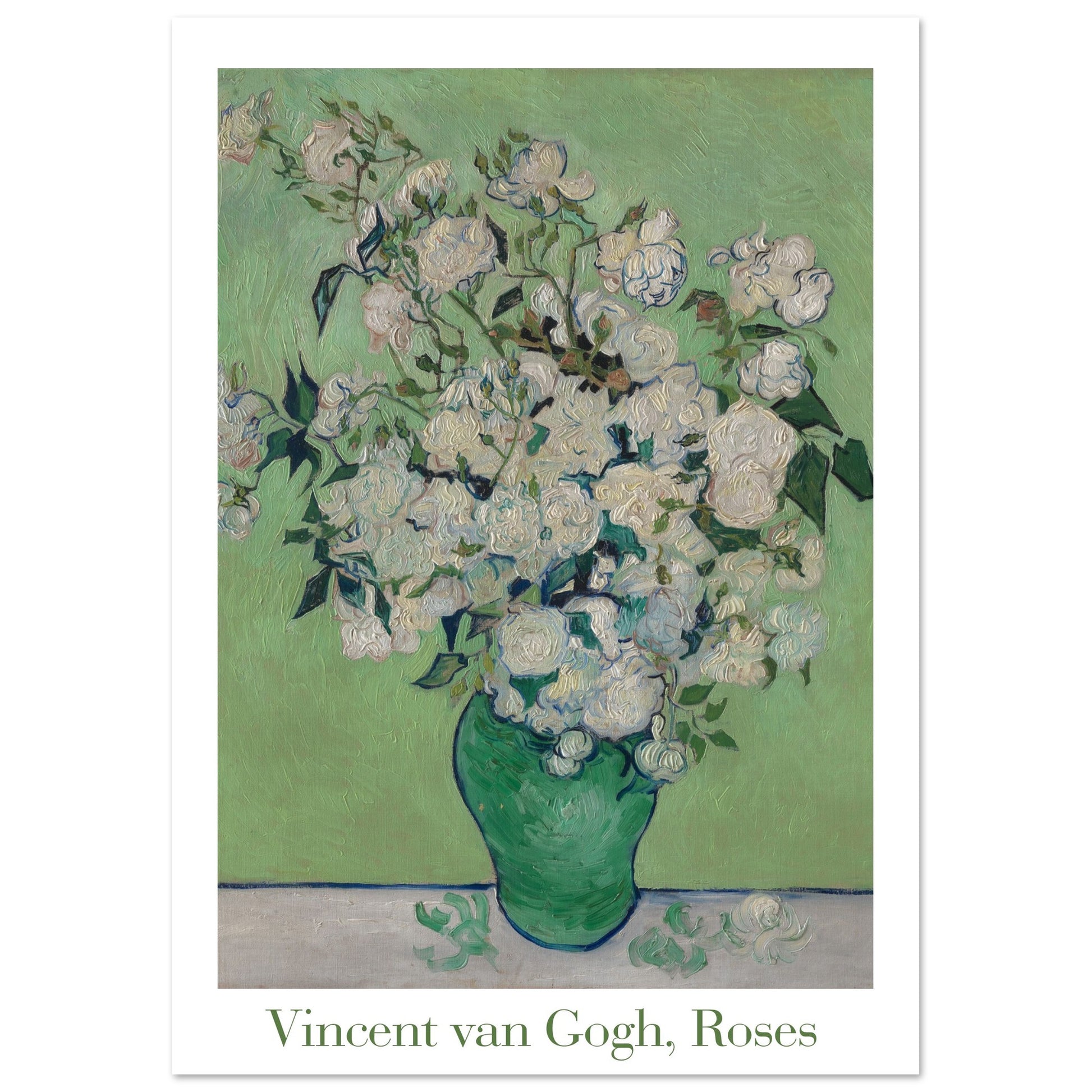 Roses - by Vincent van Gogh