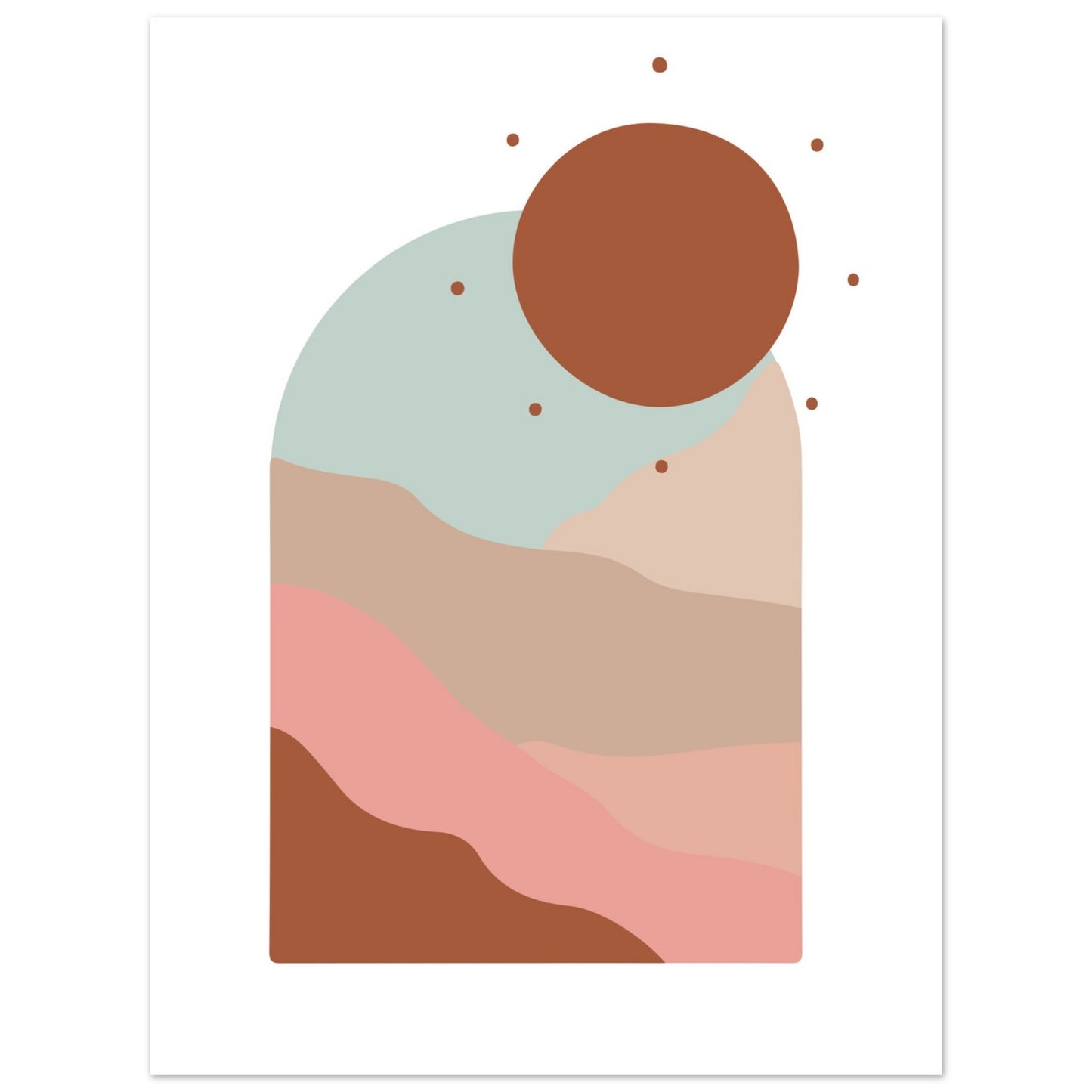 Boho Abstract No: 07