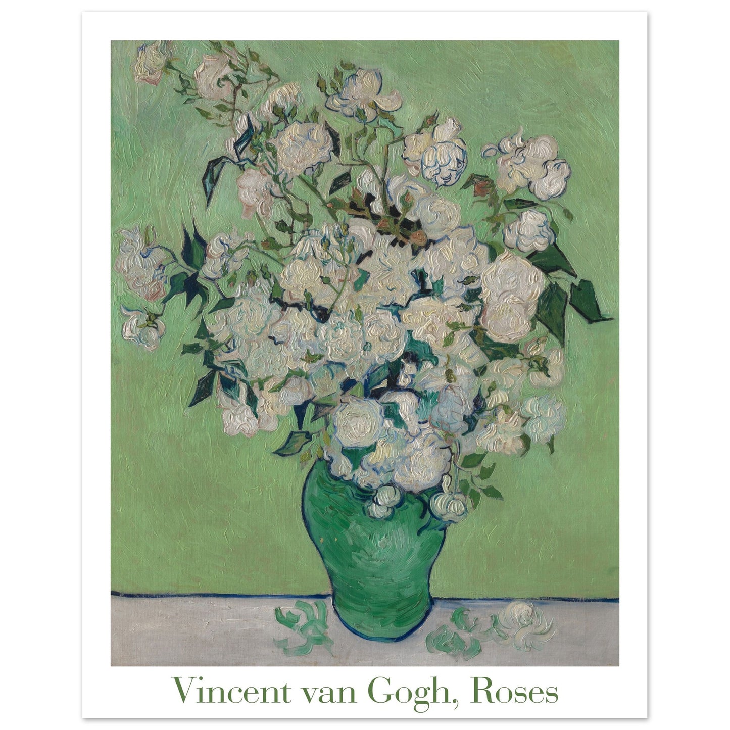 Roses - by Vincent van Gogh