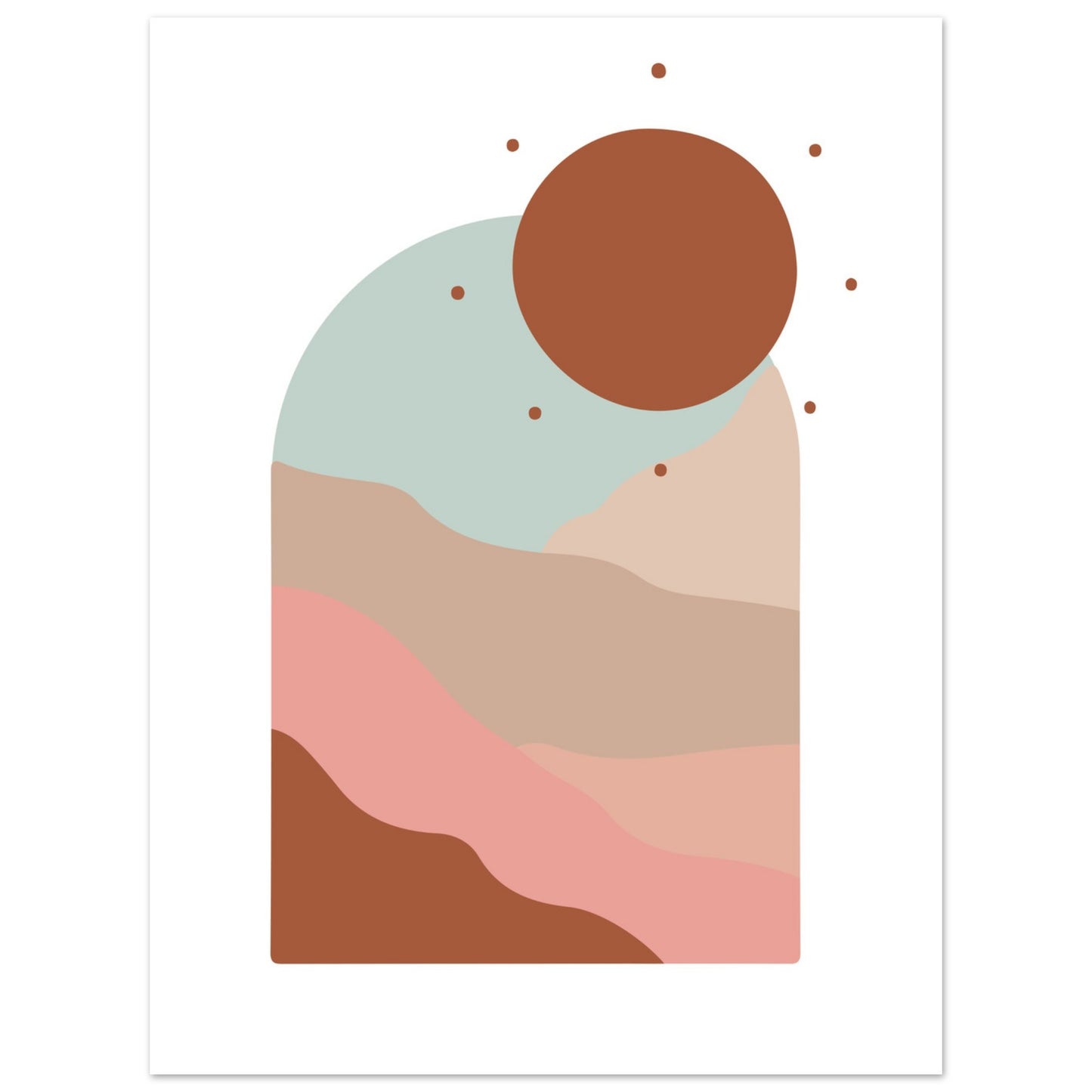 Boho Abstract No: 07