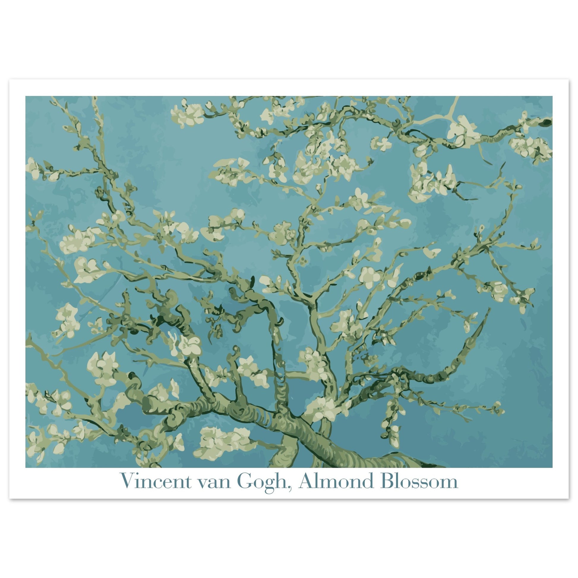 Almond Blossom - by Vincent van Gogh