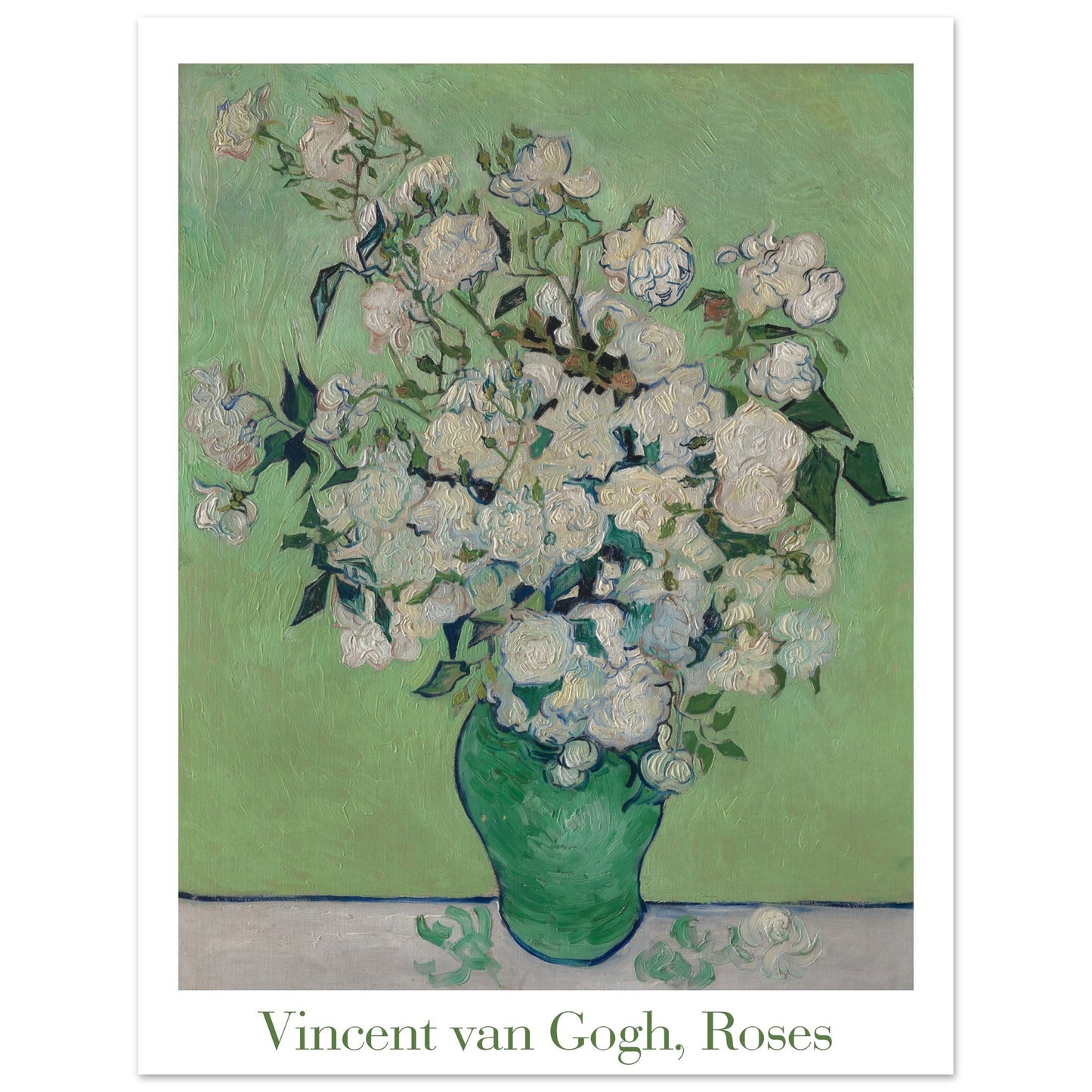 Roses - by Vincent van Gogh