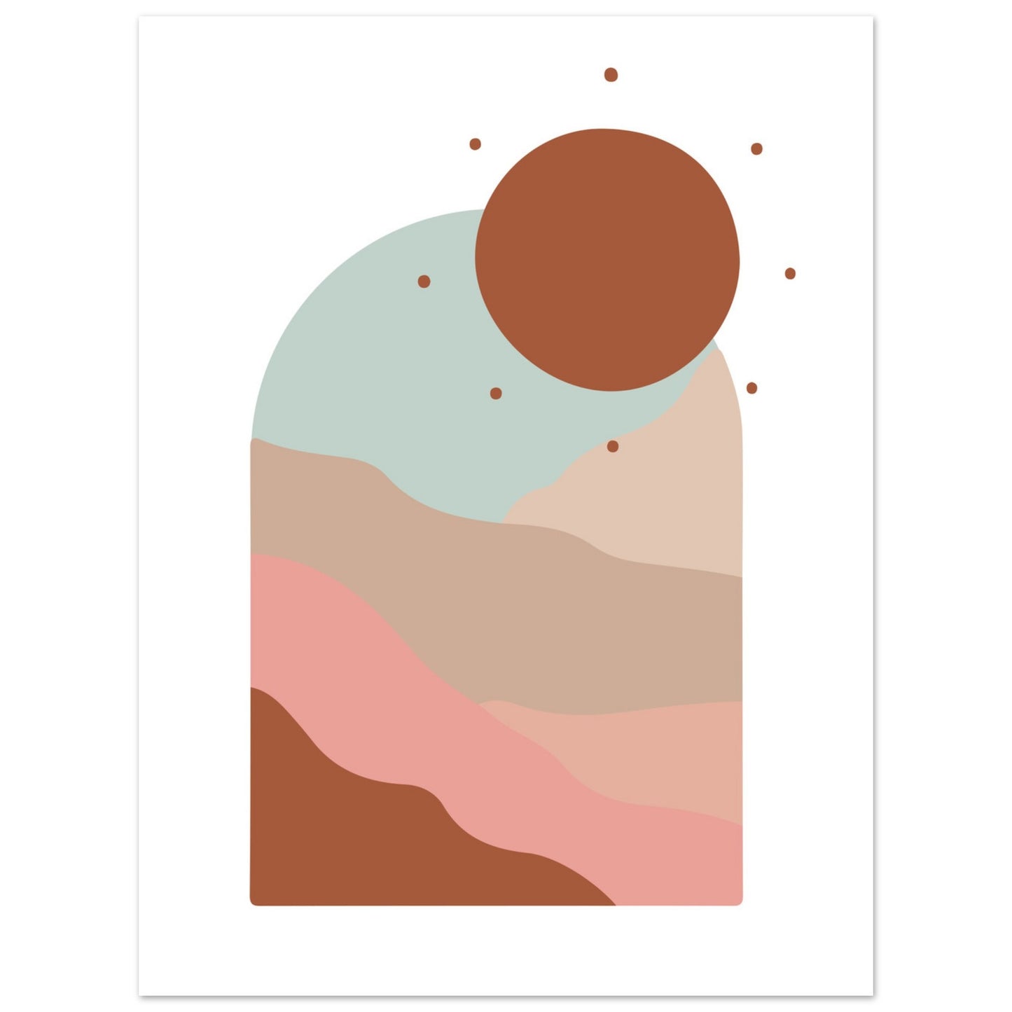 Boho Abstract No: 07