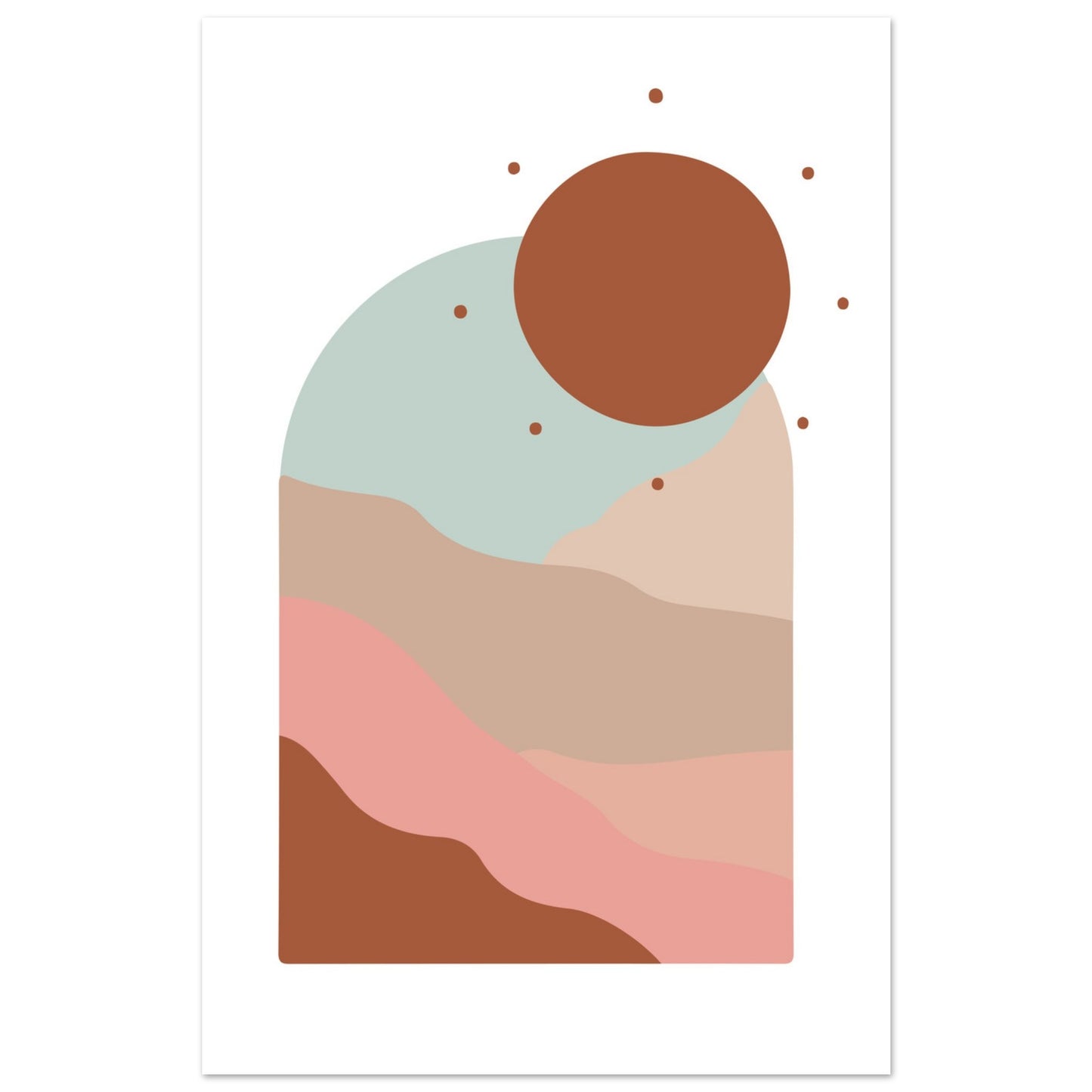 Boho Abstract No: 07