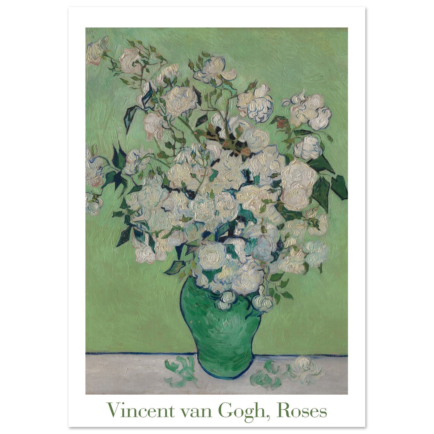 Roses - by Vincent van Gogh