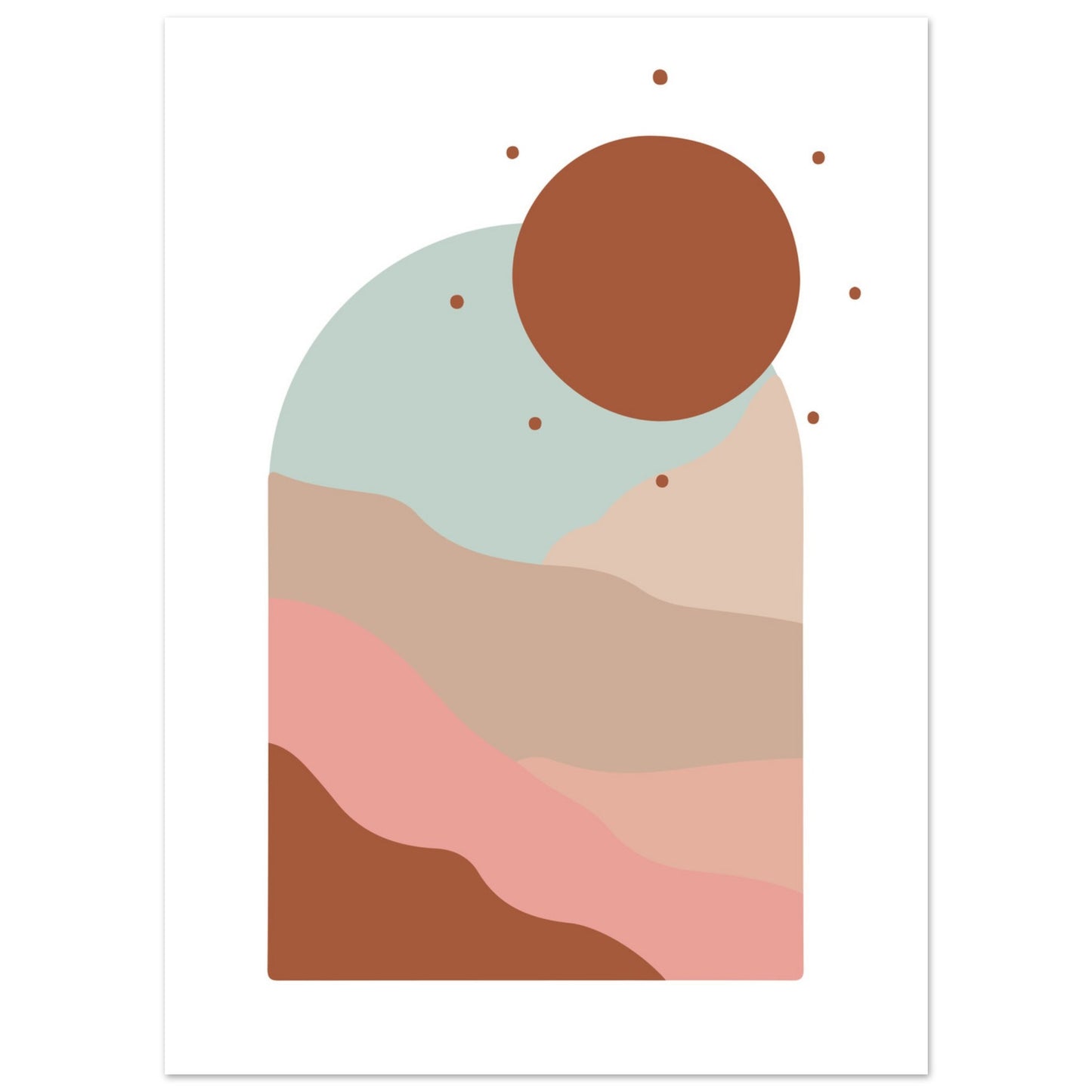 Boho Abstract No: 07