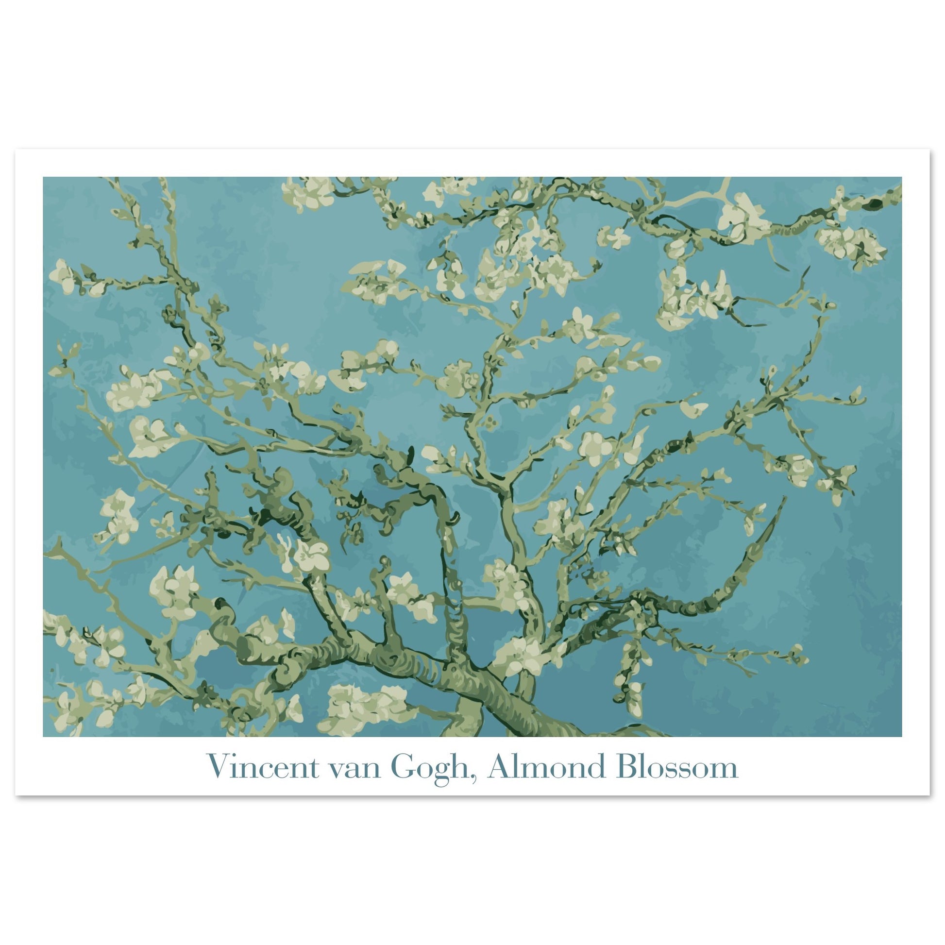 Almond Blossom - by Vincent van Gogh